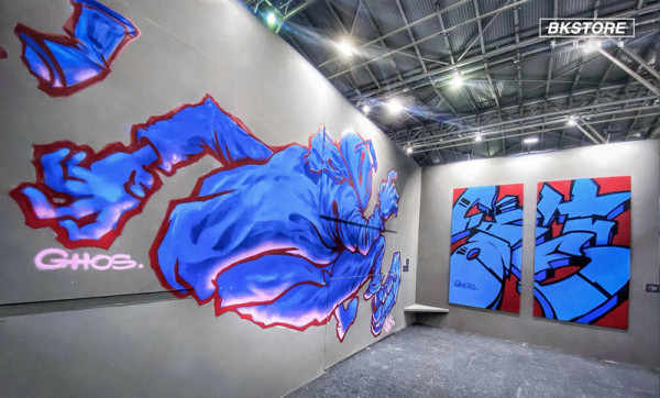 ⻘年文化厂牌BKStore登陆2020“一带一路”艺术上海国际博览会，完成一次 街头潮流艺术的“登堂入室”